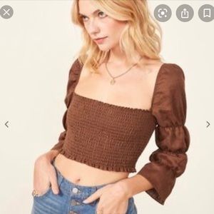 Reformation Maple Top XS